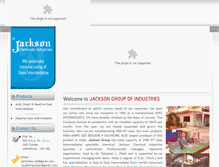 Tablet Screenshot of jacksonchemicalindustries.com